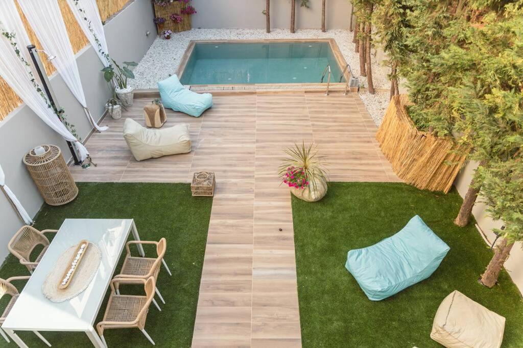 G&M Luxury Residence With Pool خانيا المظهر الخارجي الصورة