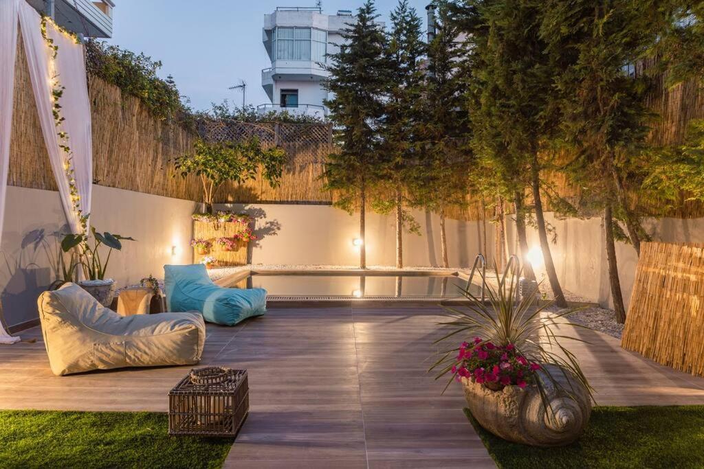 G&M Luxury Residence With Pool خانيا المظهر الخارجي الصورة